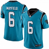 Nike Men & Women & Youth Panthers 6 Baker Mayfield Blue Vapor Untouchable Limited Stitched Jersey,baseball caps,new era cap wholesale,wholesale hats